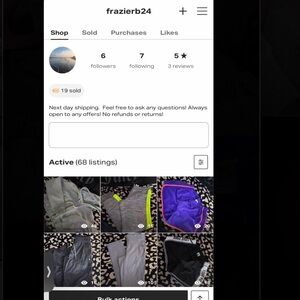 NOT FOR SALE!! Depop(frazierb24) adding new stuff and more everyday!